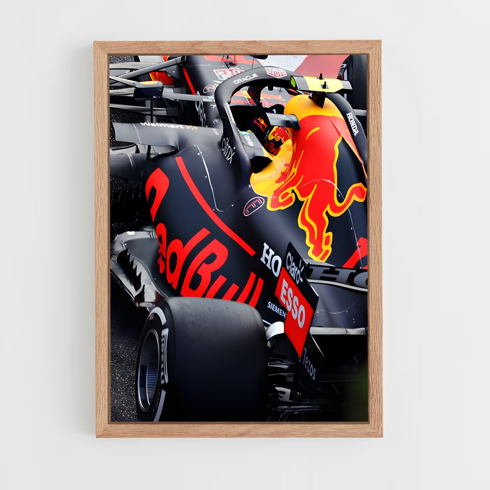 Poster RB16B: La Vitesse Électrisante – affiche Voitures de Formule 1 (vue 4)